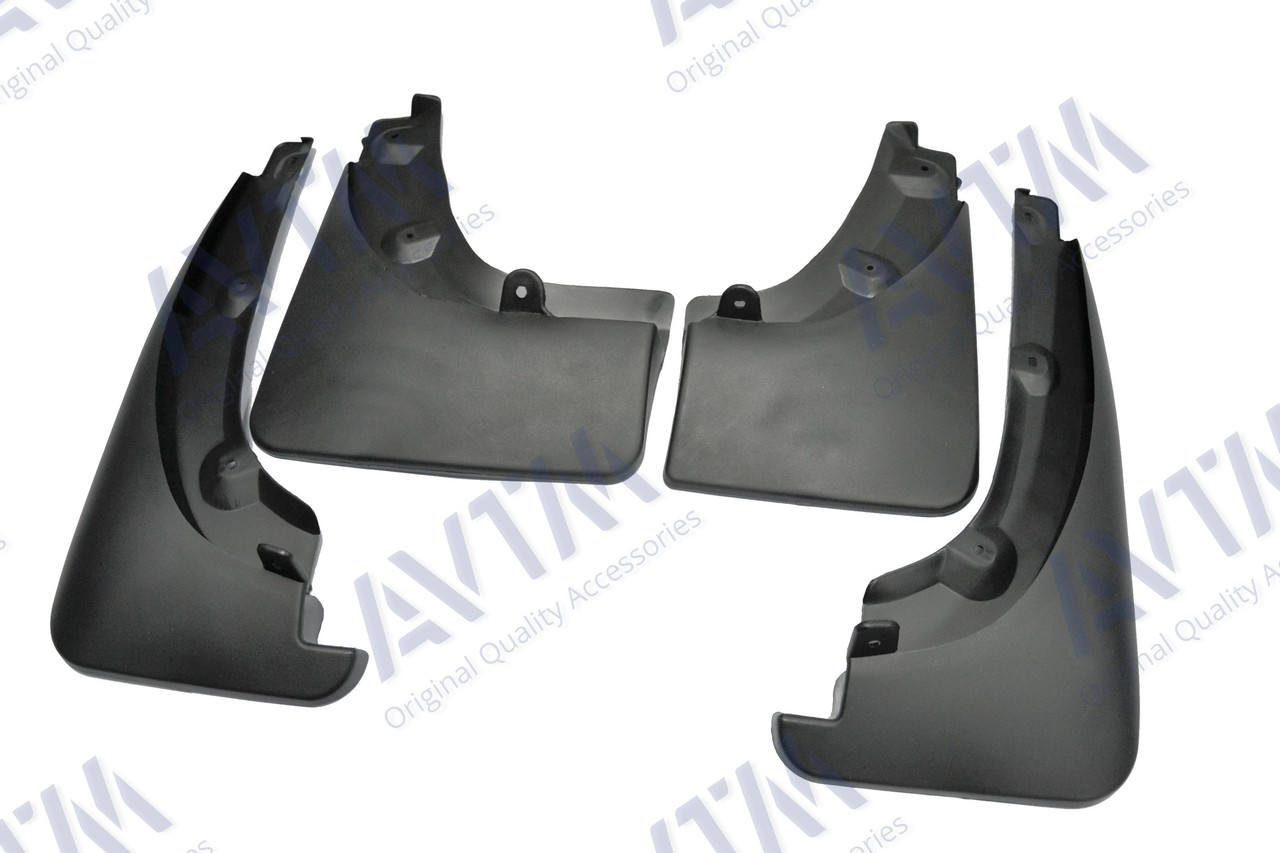 Брызговики полный комплект для Тойота RAV4 2006-2012 с расшир колес арок (PZ416X096200;PZ416X096300) кт 4-шт