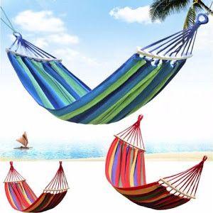 Тканинний гамак Mexico з дерев'яною поперечиною 200x80 см, гамак з планкою в чохлі, фото 1