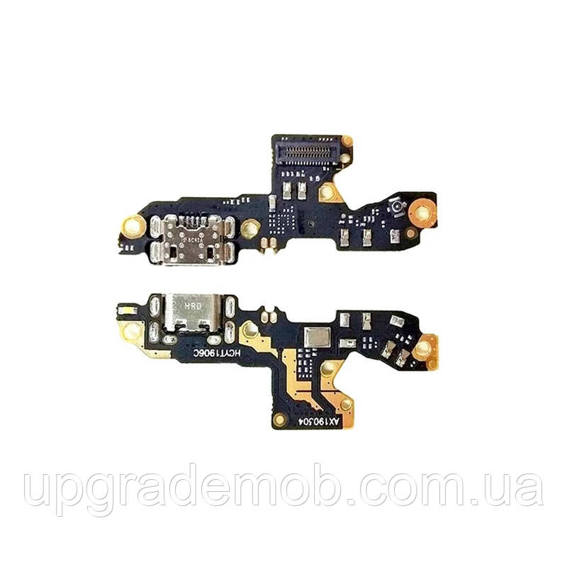 Шлейф Realme 7 Global/7 5G с разъемом зарядки с разъемом наушников с микрофоном плата зарядки с микросхемой - фото 1 - id-p1414791094
