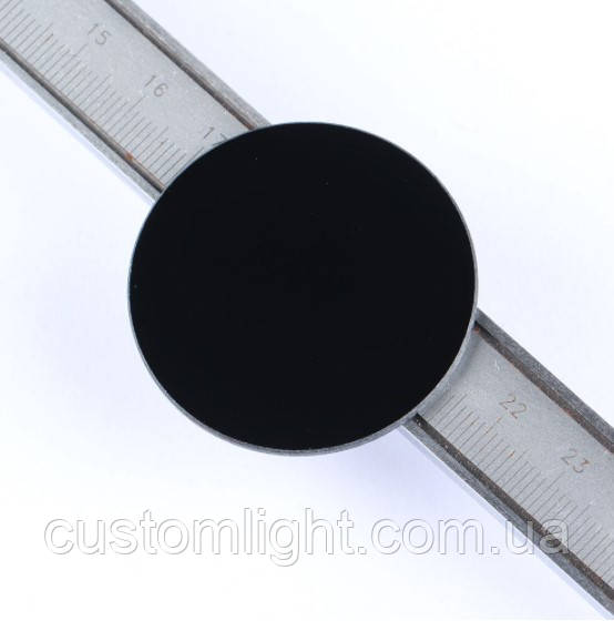 Скло для ліхтаря UV365 фільтр ZWB2 42*1.8mm