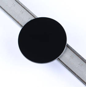 Скло для ліхтаря UV365 фільтр ZWB2 42*1.8mm