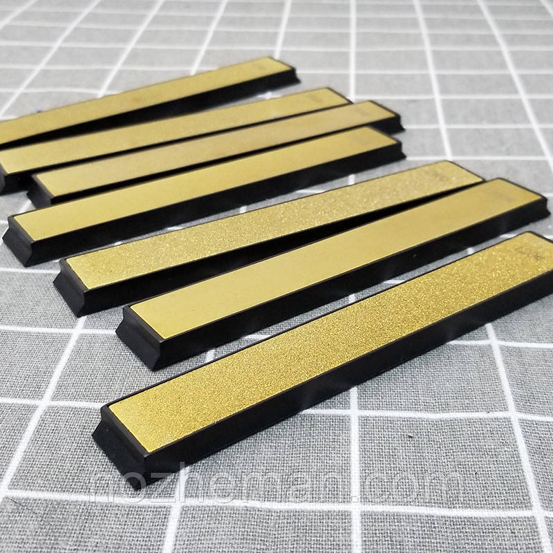 Набір точильних каменів, алмазних (150/500/1200 Grit), для заточувальних систем, точилка для ножів