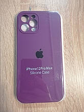 Чохол для iPhone 12 Pro Max Silicone Case Purple 45