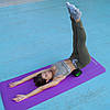 Килимок для йоги та фітнесу Power System PS-4017 NBR Fitness Yoga Mat Plus Purple (180х61х1), фото 11