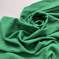 Ткань Костюмная хлопчатобумажный твид Зеленый 100/145см