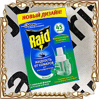 Рідина для електрофумігатора Raid з евкаліптом від комарів 32,9 мл./45 ночей