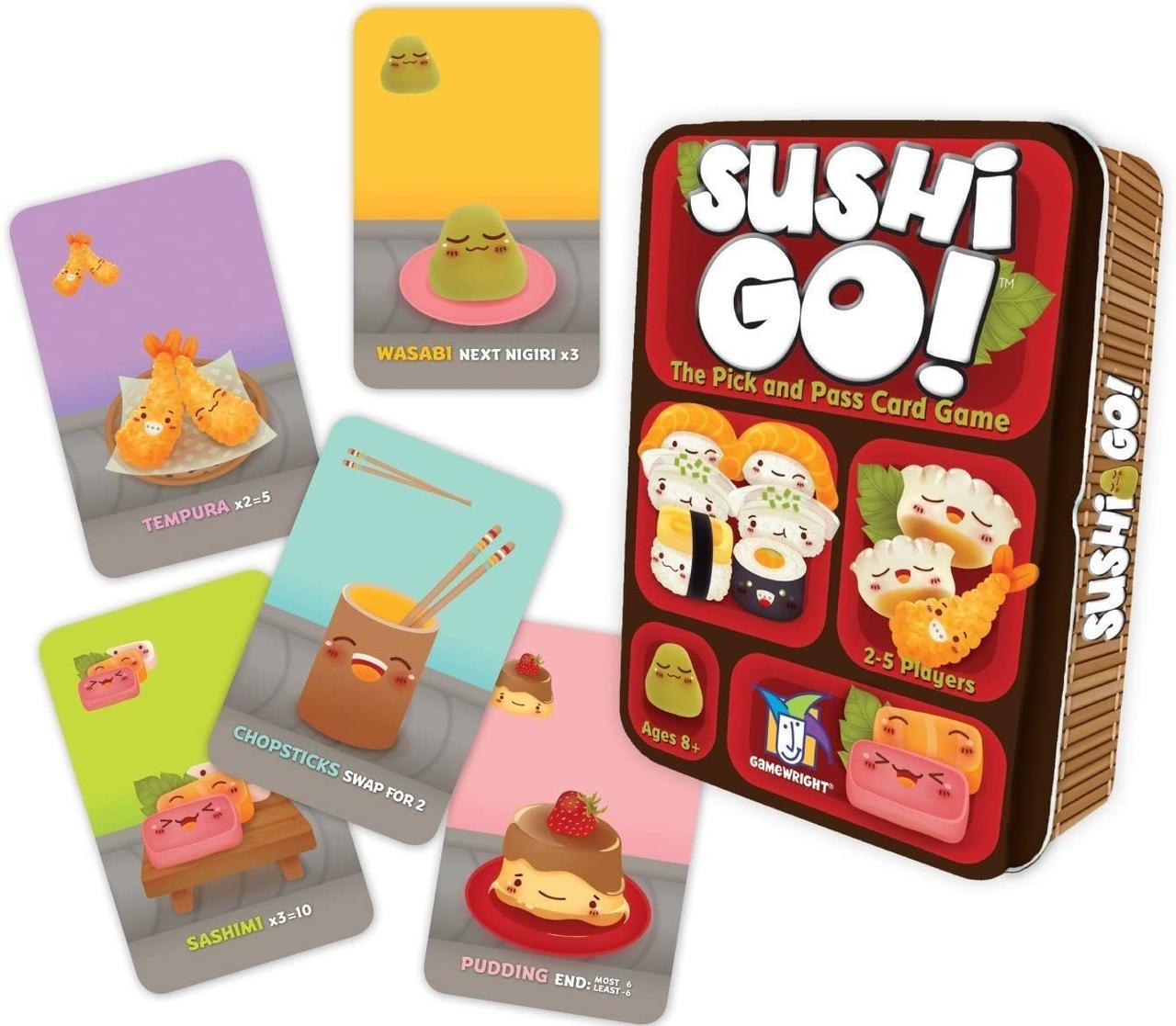 Розвиваюча карткова гра Суші Го Sushi Go! - The Pick and Pass Card Game