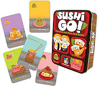 Развивающая карточная игра Суши Го Sushi Go! - The Pick and Pass Card Game
