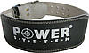 Пояс для важкої атлетики Power System PS-3250 Power Basic шкіряний Black S, фото 3