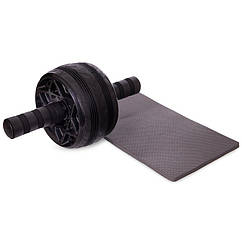 Колесо для преса одинарне ролик для преса Zelart 2540 Black d-14 см