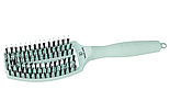 Щітка масажна Olivia Garden Finger Brush Combo Pastel Green, фото 3