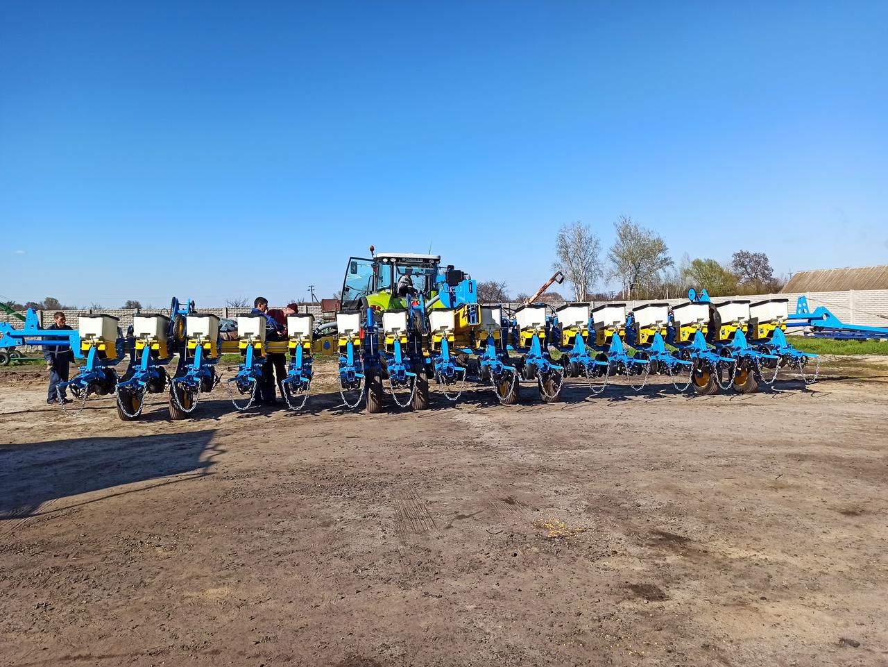 Сівалка пунктирна універсальна Атрія-16 АЛ (без тукової системи)