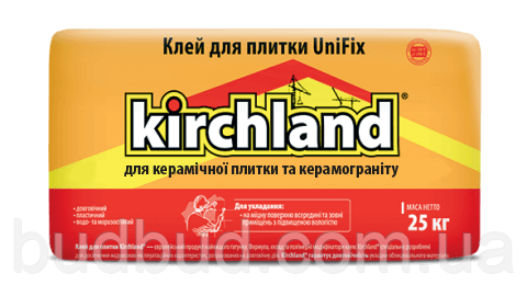 Клей для плитки Kirchland UniFix 25 кг