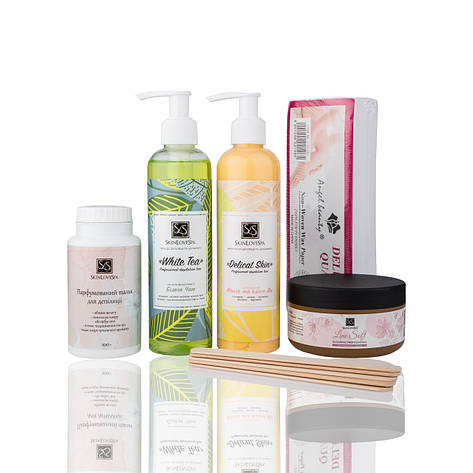 Набір для виконання шугарінга 6 позицій з м'якою пастою, фото 1