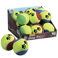 Flamingo Tennisball Fluo ФЛАМИНГО теннисный мяч 9.5см, игрушка для собак