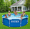 Басейн каркасний з фільтр-насосом Intex Metal Frame 28202 305х76 см, фото 7
