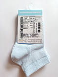 Дитячі літні шкарпетки - Дюна р. 12-14 / 429-1000-світло-голубий / СІТКА, фото 2