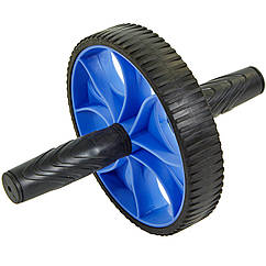 Колесо для преса одинарне ролик для преса Zelart 4244 Blue-Black d-17,5см