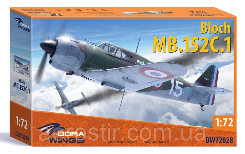 Bloch MB.152C1 1/72 Dora Wings 72028, фото 1
