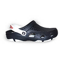 Сабо крокси чоловічі темно-синій з білим ЕВА Jose Amorales, фото 3