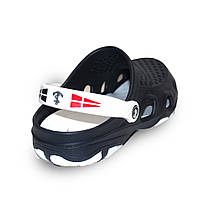 Сабо крокси чоловічі темно-синій з білим ЕВА Jose Amorales, фото 4