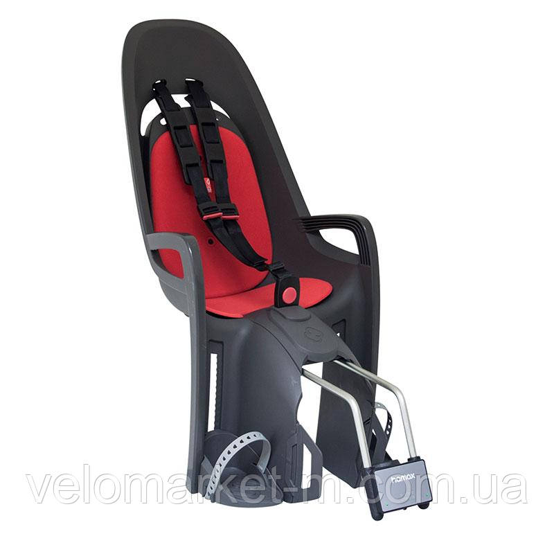 Велосипедне дитяче крісло Hamax Zenith gray red