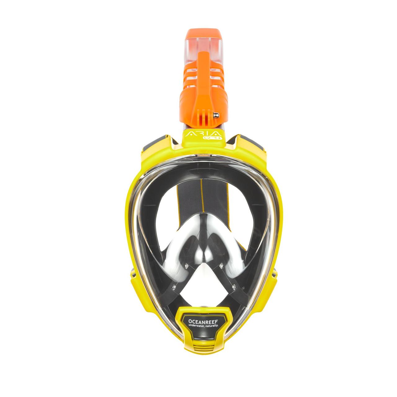 Маска для дайвінгу, підводні маски, повна маски для снорклінга Ocean Reef, маски для пірнання жовтий