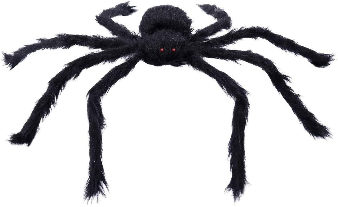 Реалистичный большой волосатый паук Black Large Spider Plush Toy ...