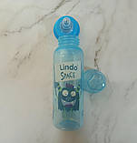 Пляшка для годування Lindo LI 138 блакитний 250 мл від 3 міс., фото 2