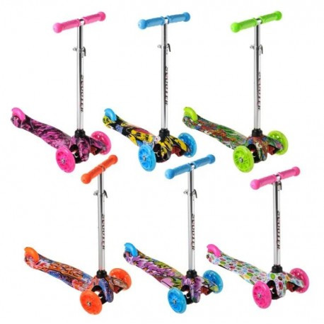 Самокат дитячий Scooter 906 коліс PU світяться, фото 1