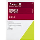 Обкладинка картонна Axent 2730-08-A "під шкіру", А4, 50 штук, жовта