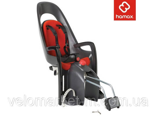 Велосипедне дитяче крісло Hamax Caress red