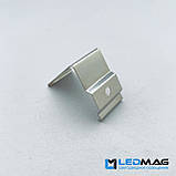 Кліпса для кріплення профілю ЛП-90. Кріплення профілю для світлодіодної стрічки. Кріпильна скоба., фото 3