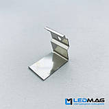 Кліпса для кріплення профілю ЛП-90. Кріплення профілю для світлодіодної стрічки. Кріпильна скоба., фото 2