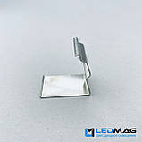 Кліпса для кріплення профілю ЛП-90. Кріплення профілю для світлодіодної стрічки. Кріпильна скоба., фото 4