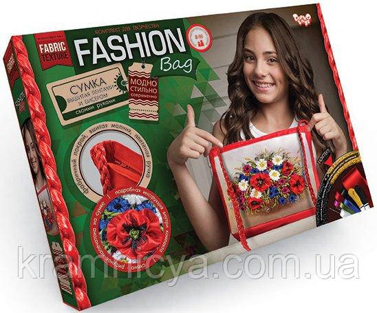 Набор для творчества Сумка-вышивка Маки Danko Toys (FBG-01-02) - фото 1 - id-p1414963898