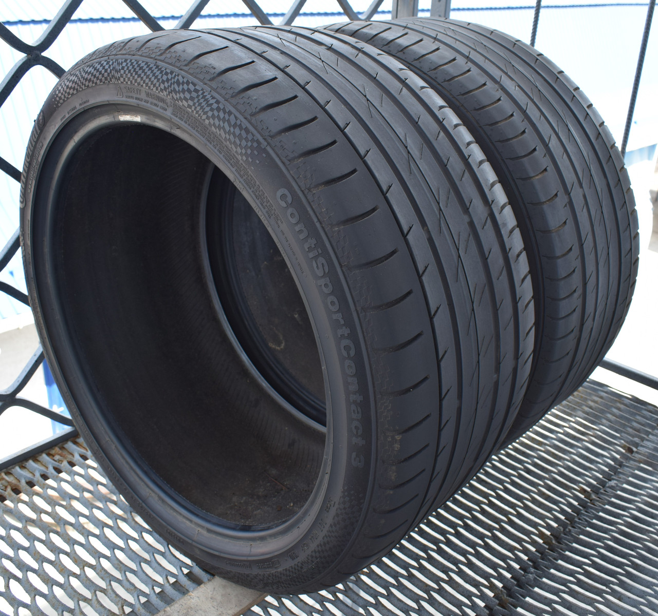 Шины б/у 285/35 R20 Continental ContiSportContact 3, ЛЕТО, пара ...
