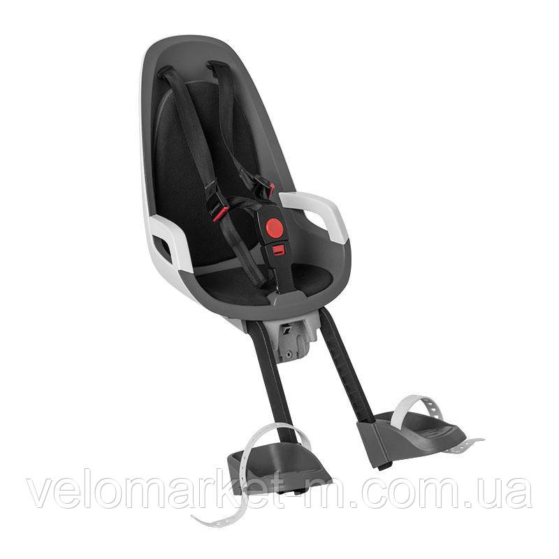 Велосипедне дитяче крісло Hamax Observer black white