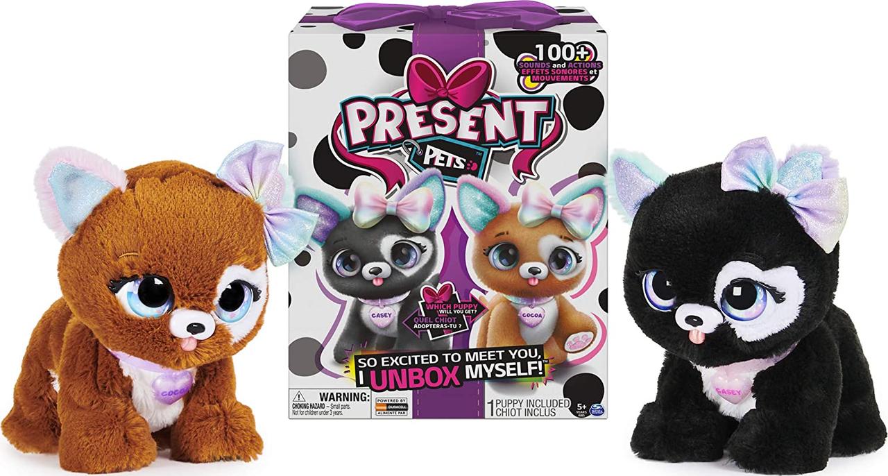 Інтерактивне плюшеве цуценя в подарунку Glitter Puppy Interactive Plush Pet