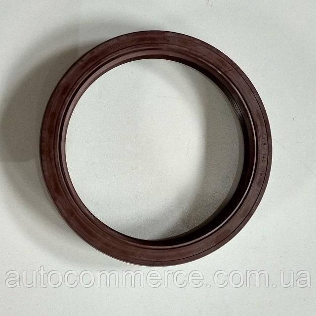 Сальник коленвала задний Howo, Хово WD615 (115*140*16)