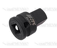 Адаптер ударный 3/8"(F) x 1/2"(M) 32 мм 340304 JTC