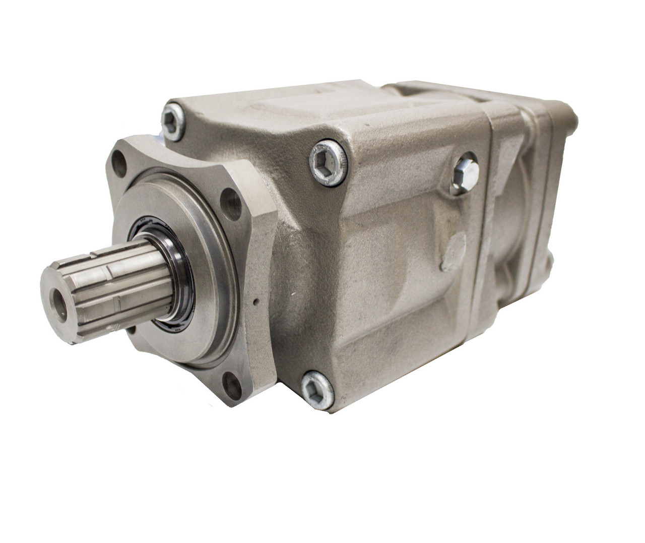 Аксіально - поршневий насос двухпоточный SLPD-53/53W-N-DL4-L35-S4S-0