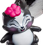 Енчантималс Скунги гра на барабанах Сейдж і Капер Rockin' Drumset Sage Skunk and Caper, фото 7