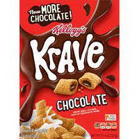 Kellogg's Krave Cereal de chocolate 323g