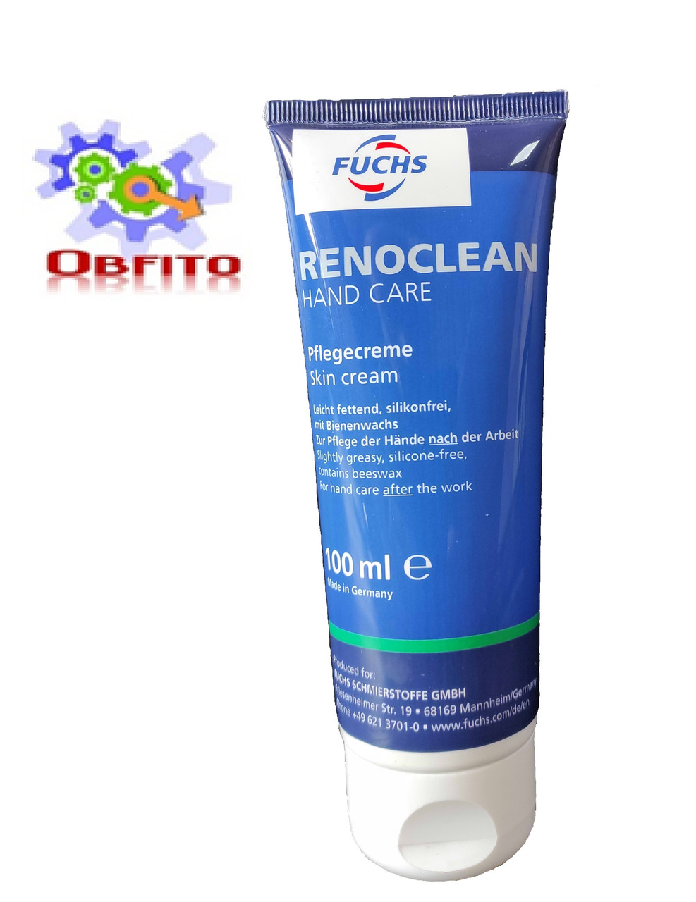 Крем для догляду за шкірою з бджолиним воском RENOCLEAN HAND CARE 100 мл