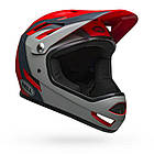 Велошлем BMX даунхилл Bell Sanction Adult Full Face Bike Helmet Matte Crimson/Slate/Grey Small (52-54cm), фото 2