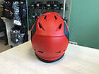 Велошлем BMX даунхилл Bell Sanction Adult Full Face Bike Helmet Matte Crimson/Slate/Grey Small (52-54cm), фото 6