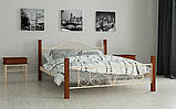 Ліжко металеве двоспальна Ізабела, фото 4