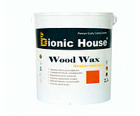 Краска для дерева WOOD WAX Bionic-House 2,5л Янтарь