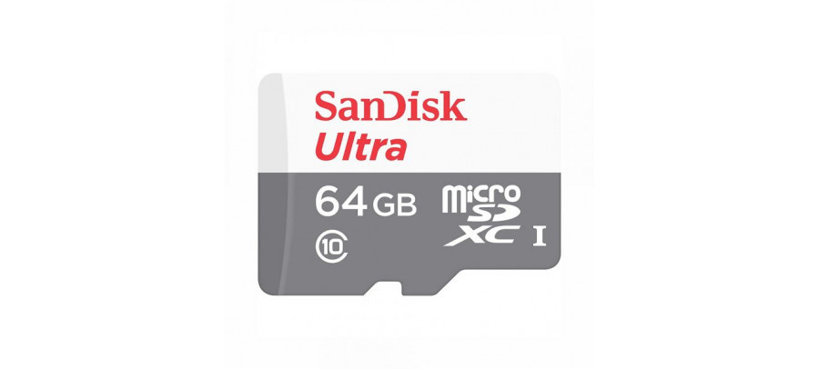 Карта пам`яті з адаптером SanDisk SDXC 64GB UHS-I SDSQUNR-064G-GN3MA